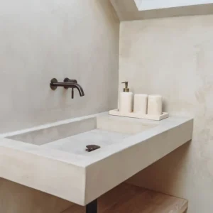 Microcement Vanity Units